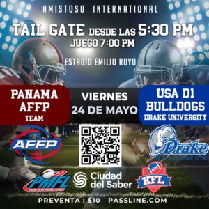 AMISTOSO ENTRE UNIVERSIDAD DRAKE Y AFFP PANAMA TEAM